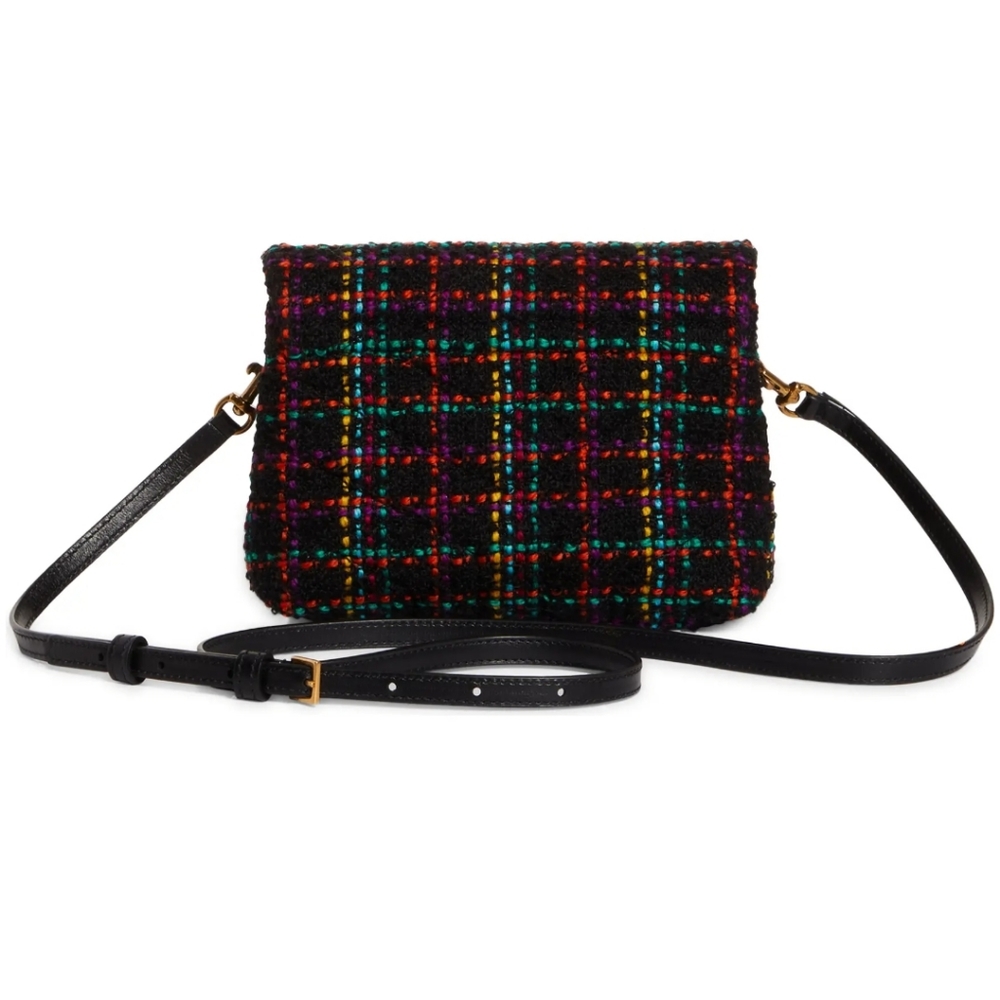 Rare & Authentic YSL Saint Laurent LOULOU TOY STRAP "Y" LEATHER in Multi-Color!! - Picture 5 of 16